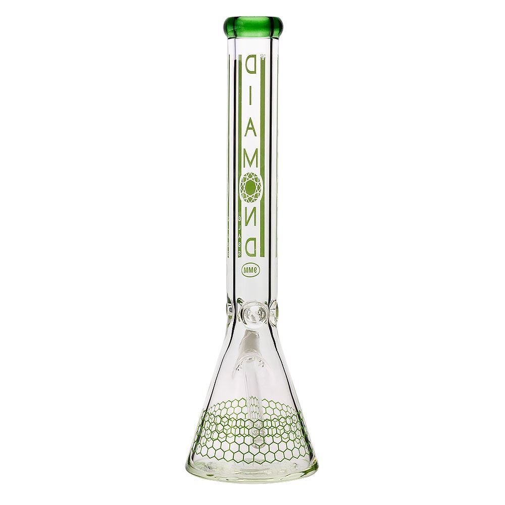 Hit This! Beaker Bong by Diamond Glass Smoking Outlet