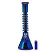 Blue Supersonic Beaker Bong By Cali Cloudx