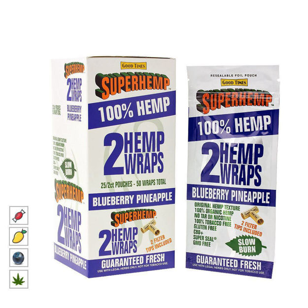SuperHemp – Organic Hemp Wraps Box