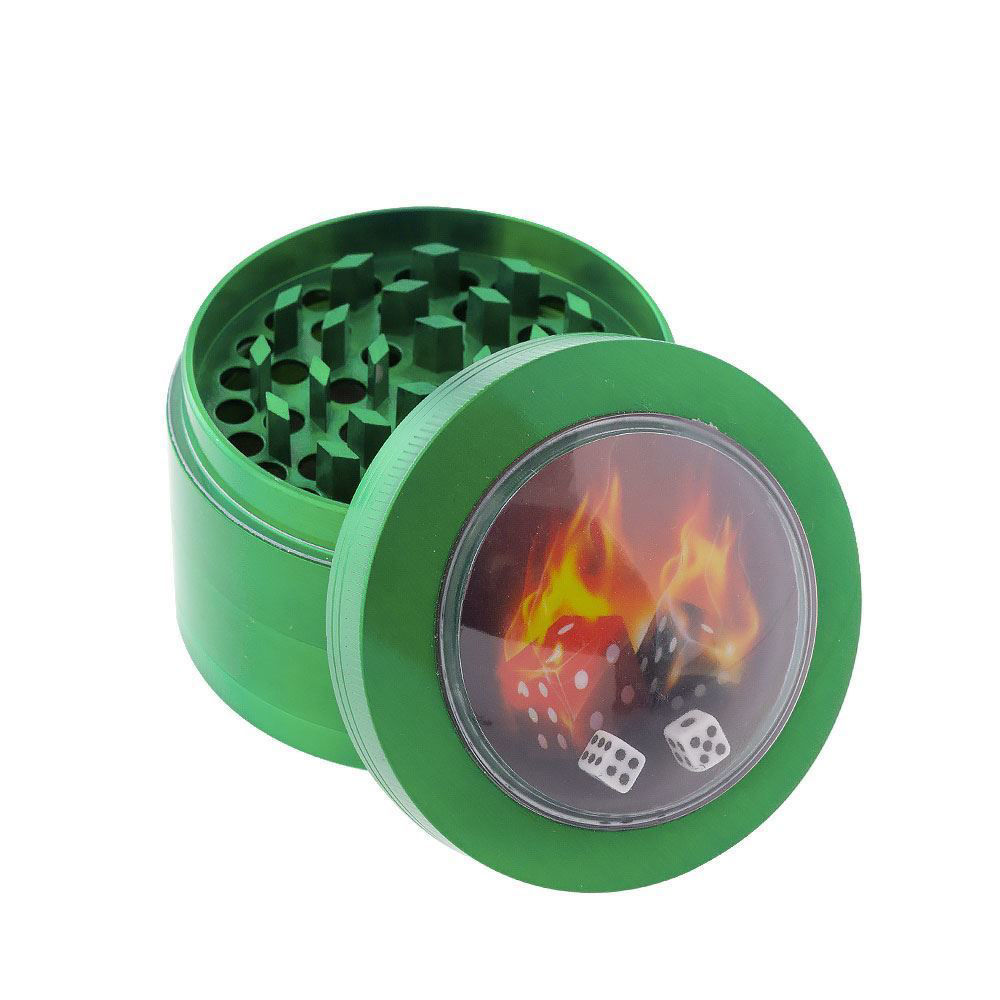 The Kush Casino Cool 2.4" Herb Grinder Smoking Outlet