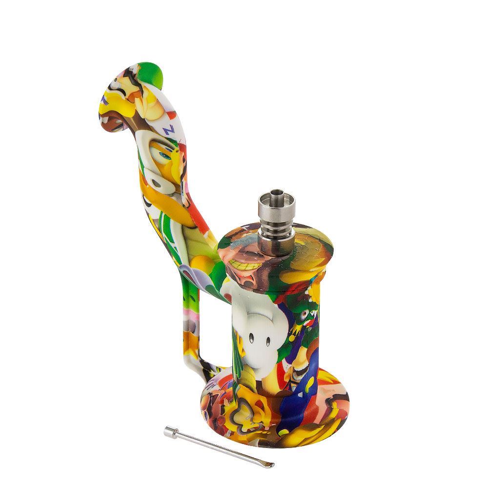 Real Rugged Silicone Dab Rig Smoking Outlet