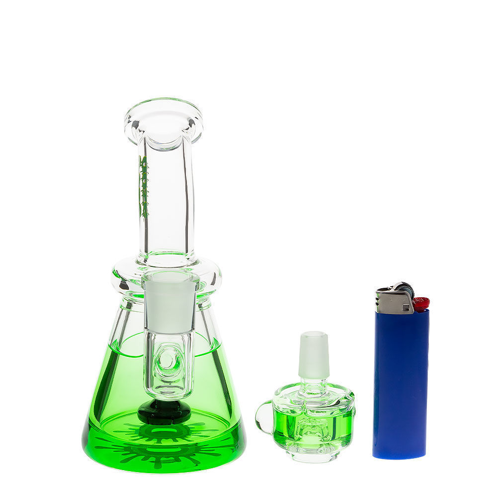 Ooze The Glyco Glycerin 7" Beaker Bong Smoking Outlet