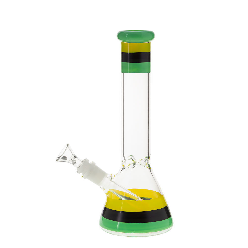 Candy Stripe Beaker Bong Smoking Outlet