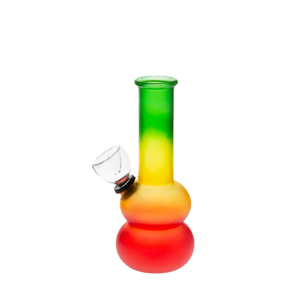 Raving Rasta Bubbler Bong Smoking Outlet