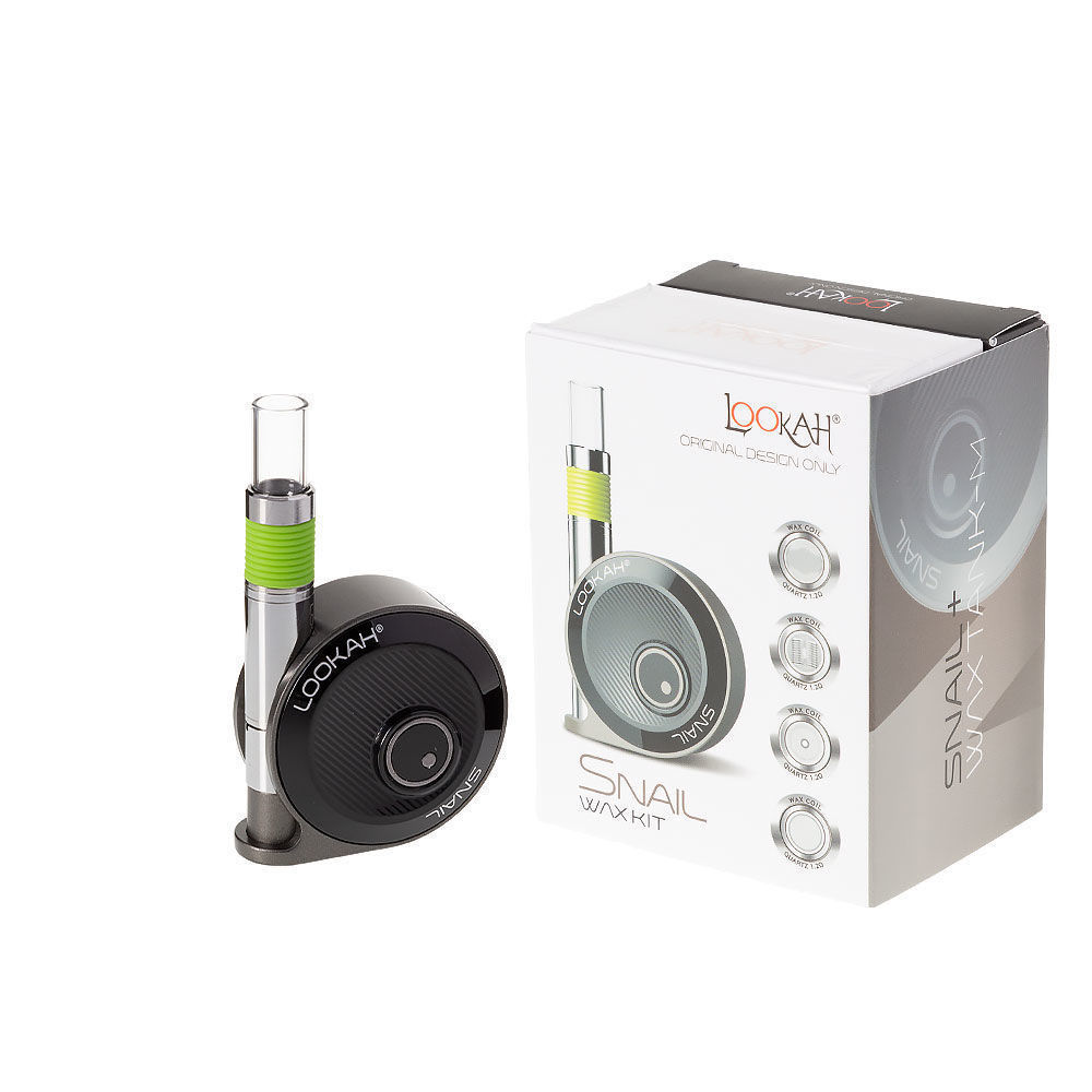 Lookah Snail 510 Thread Oil Cartridge Vaporizer + Wax Tank Kit