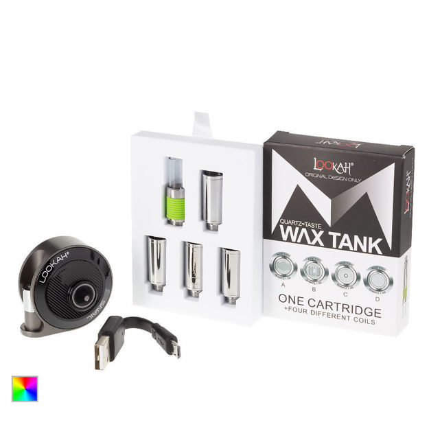 Lookah Snail 510 Thread Oil Cartridge Vaporizer + Wax Tank Kit