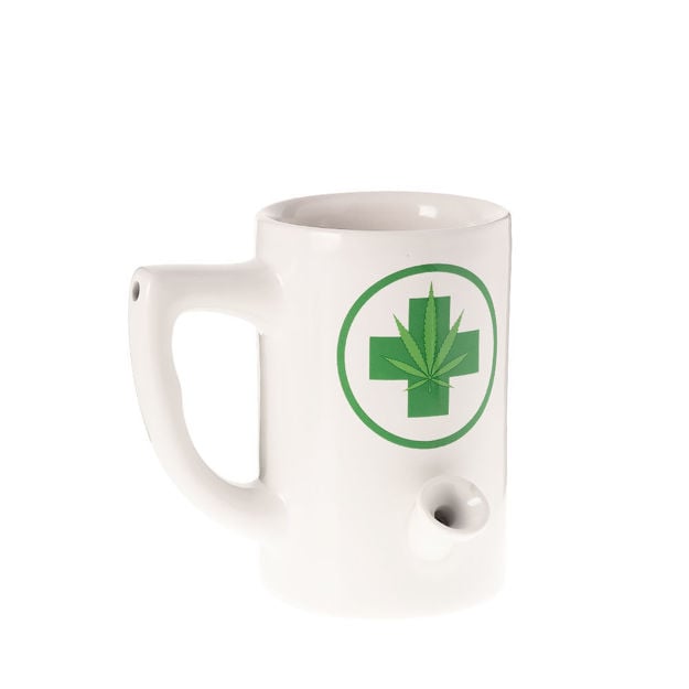 Coffee Break – Smokable Ceramic Mug Pipe