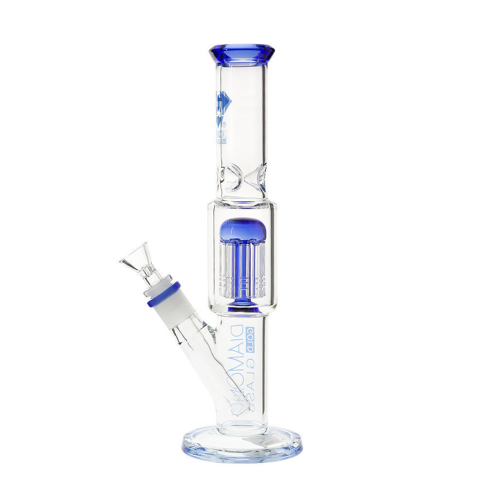 Diamond Glass – Supreme Straight Tube Bong | Smoking Outlet