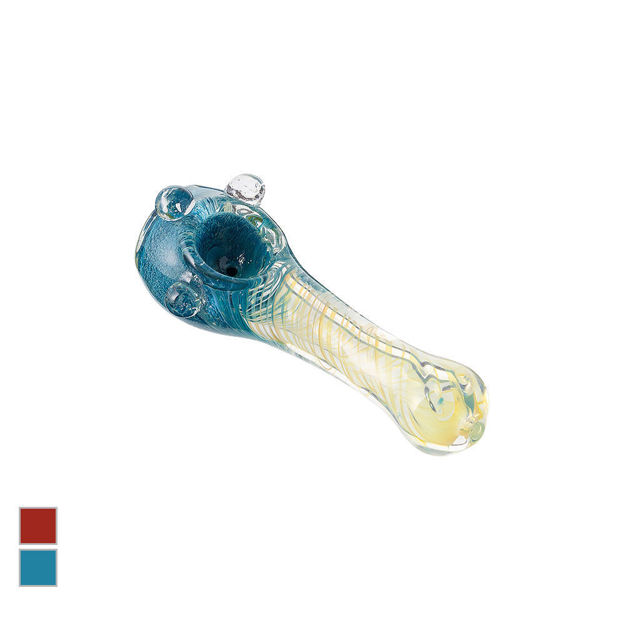 Fumed Fantasy Glass Hand Pipe