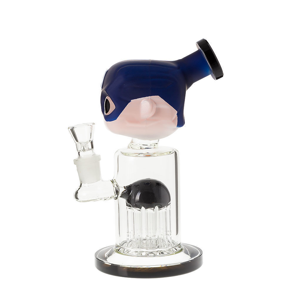 Captain Ameri-Canna – Glass Tree Perc Bong | Smoking Outlet