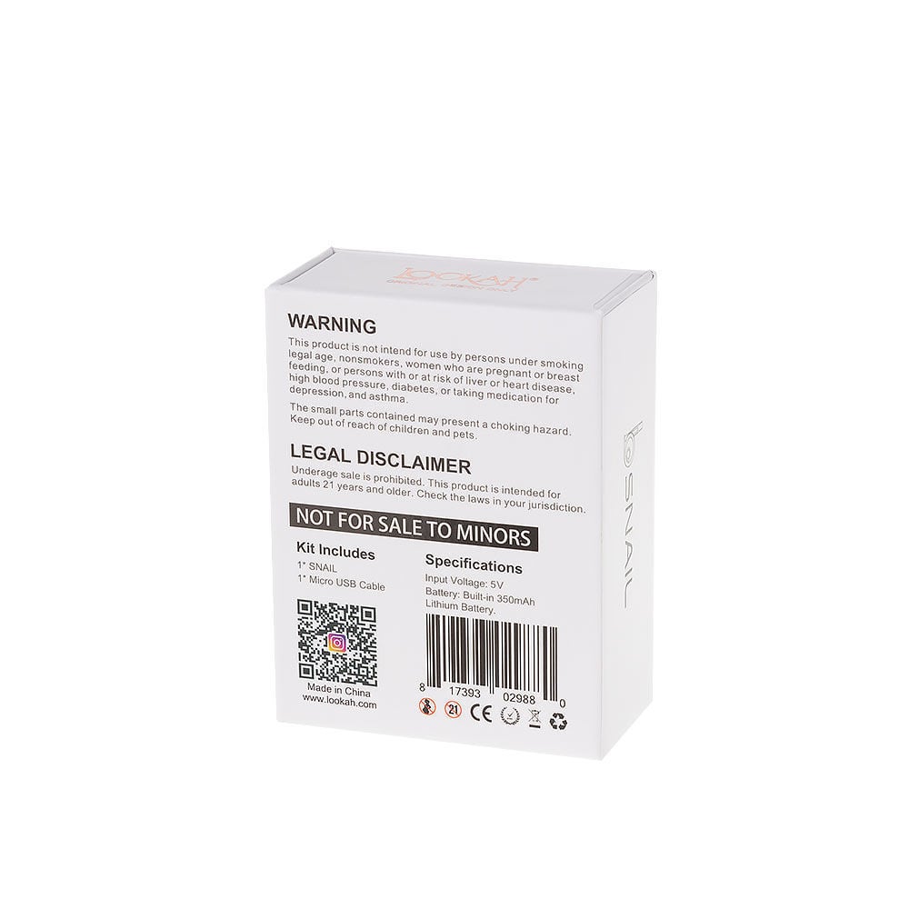 Lookah Snail Oil Cartridge Vape Kit Smoking Outlet