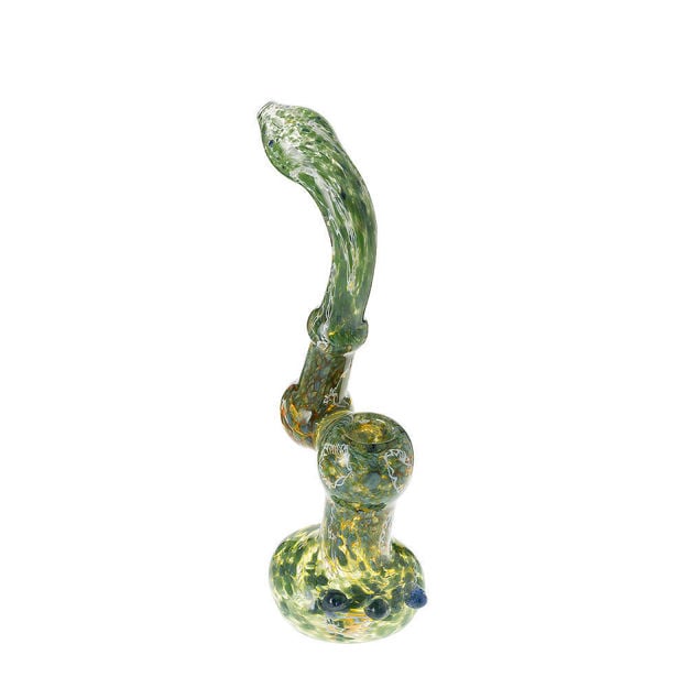 The Evergreen – 8.5" Tall Glass Bubbler