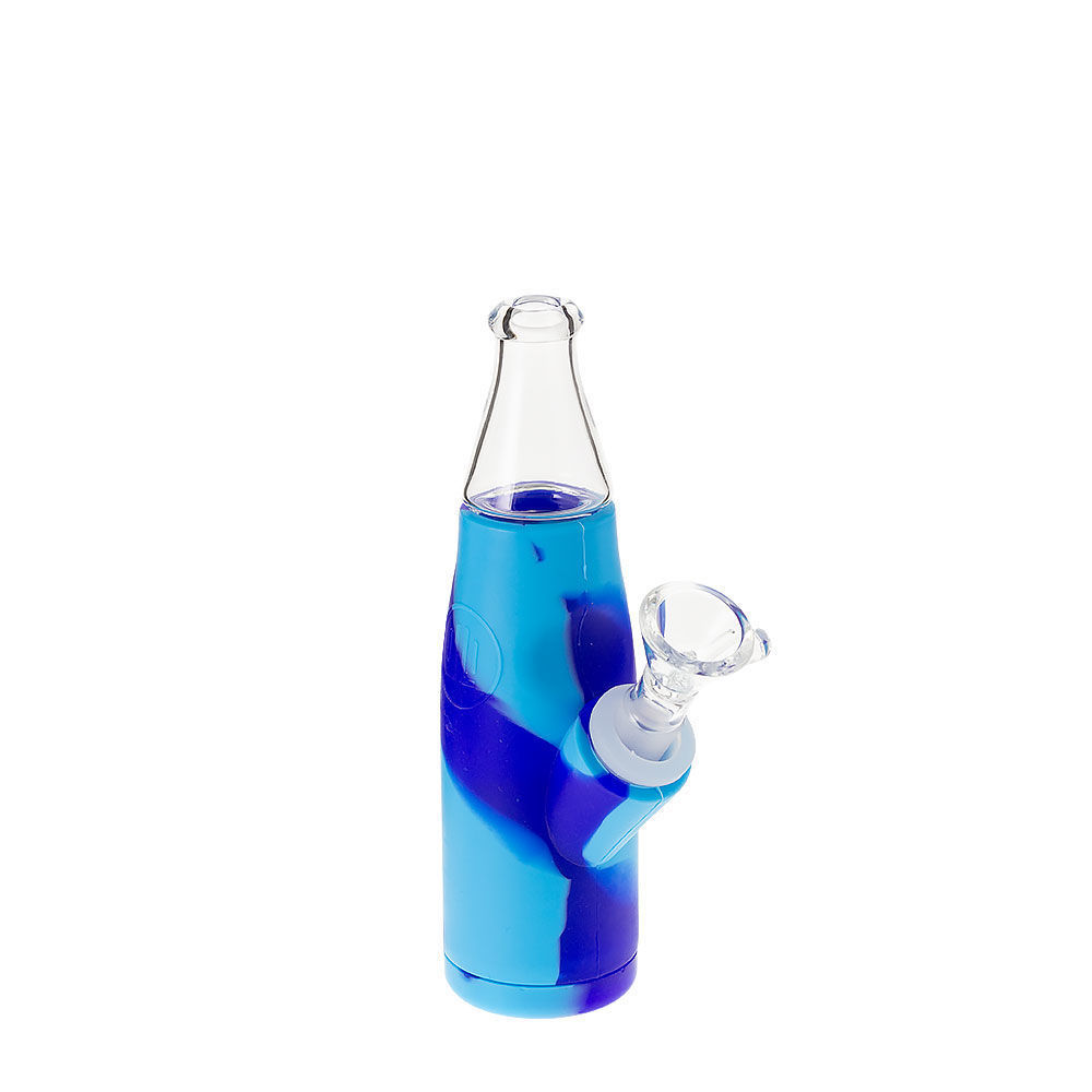 Sake Bottle 6" Silicone Hybrid Mini Bong Smoking Outlet