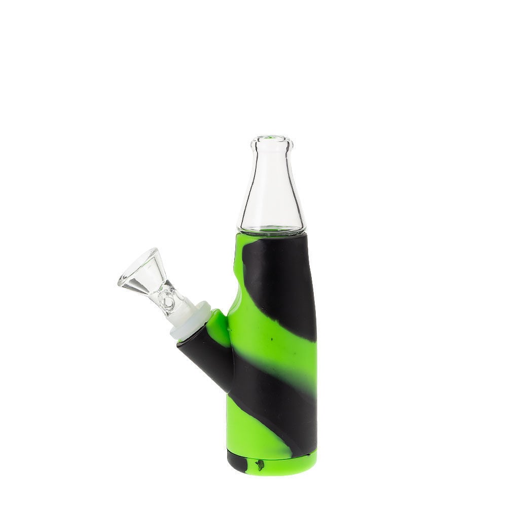 Sake Bottle 6" Silicone Hybrid Mini Bong Smoking Outlet