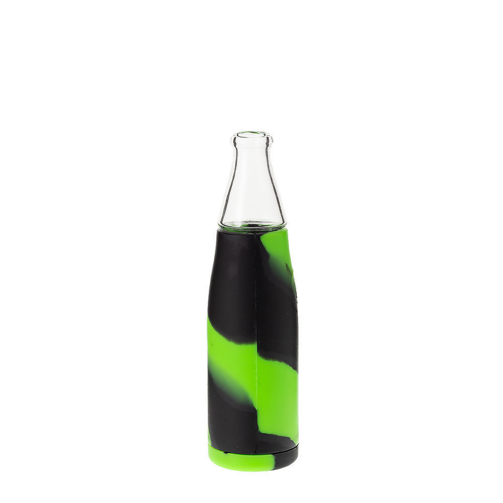 Sake Bottle 6" Silicone Hybrid Mini Bong Smoking Outlet