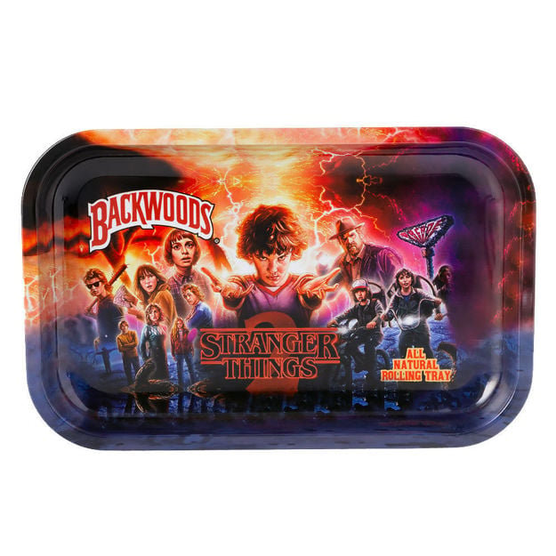 Stranger Things Rolling Tray by Backwoods