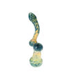 Twisted Fume Glass Bubbler