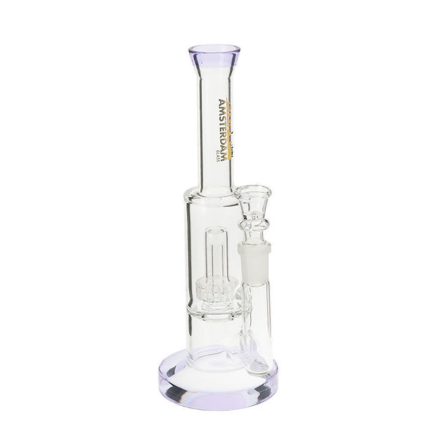 New Amsterdam Glass – UFO Perc Mini Bong