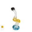 Smoke Signal Glass Bubbler