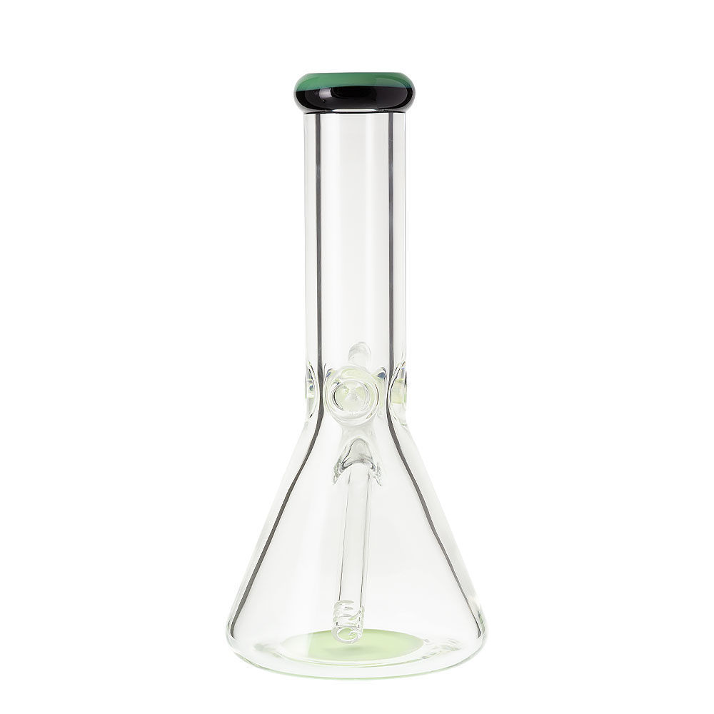 Pure Pastels – 9mm Clear Beaker Bong | Smoking Outlet