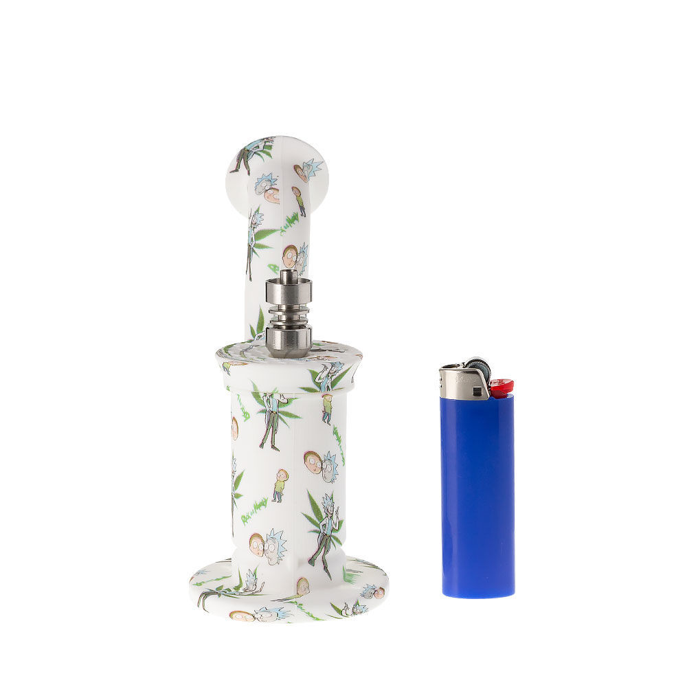 Real Rugged Silicone Dab Rig Smoking Outlet