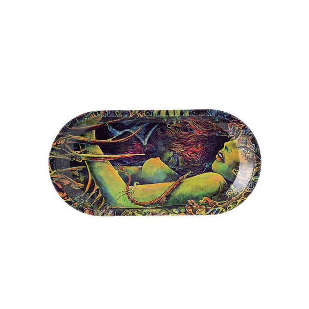 Siren's Song – 7.25" Artistic Metal Rolling Tray
