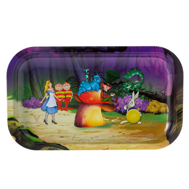 Alice in Shroomland Rolling Tray by V Syndicate