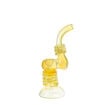 Mellow Yellow Glass Bubbler Pipe