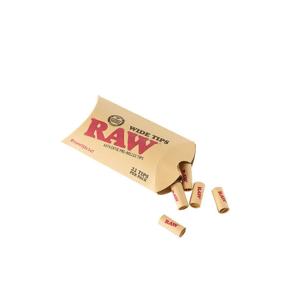 RAW – Pre-Rolled Wide Joint Rolling Tips
