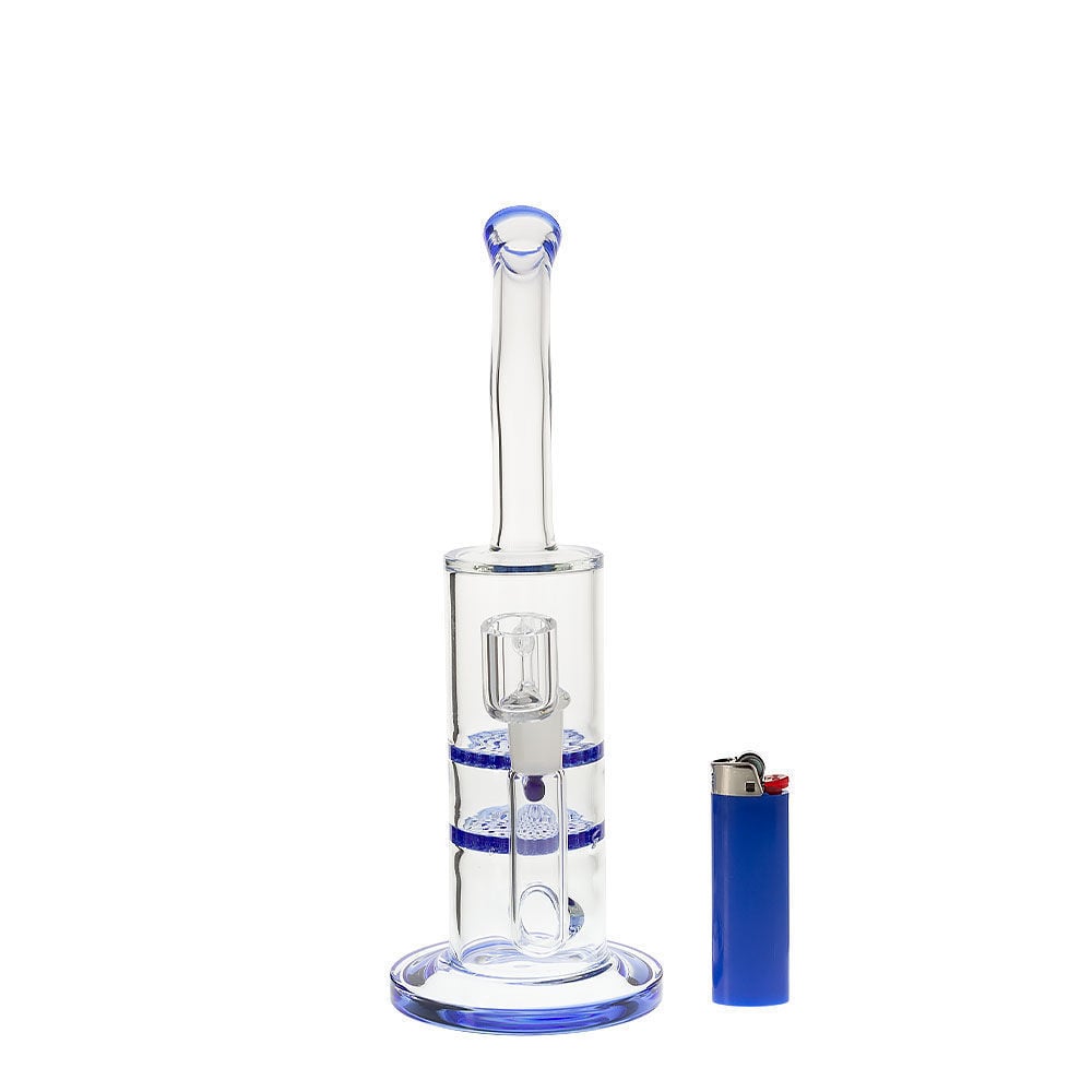Stacked Perc Glass Dab Rig Smoking Outlet