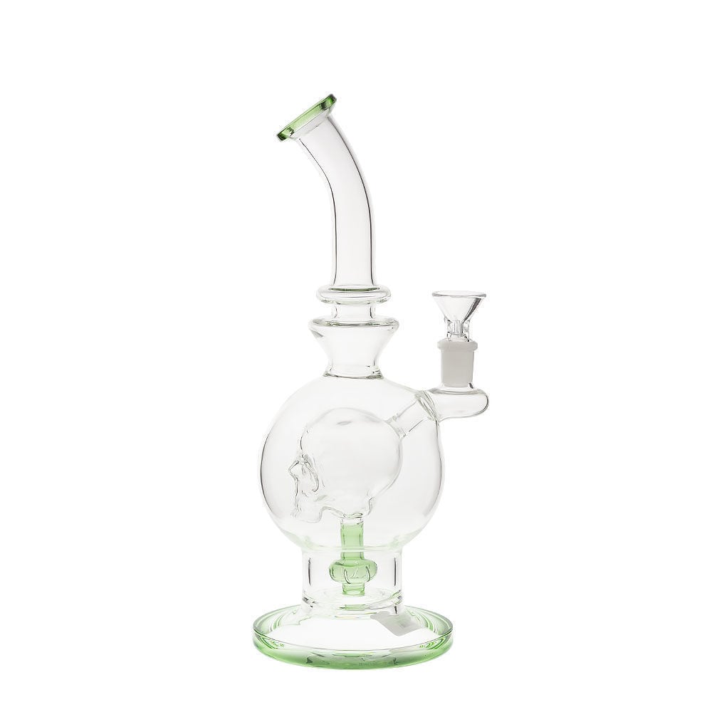The Phantom Skull 10" Percolator Bong Smoking Outlet