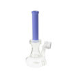 10" Dab Pipe with honeycomb perc, wide chamber and blue neck. Dab nail included.