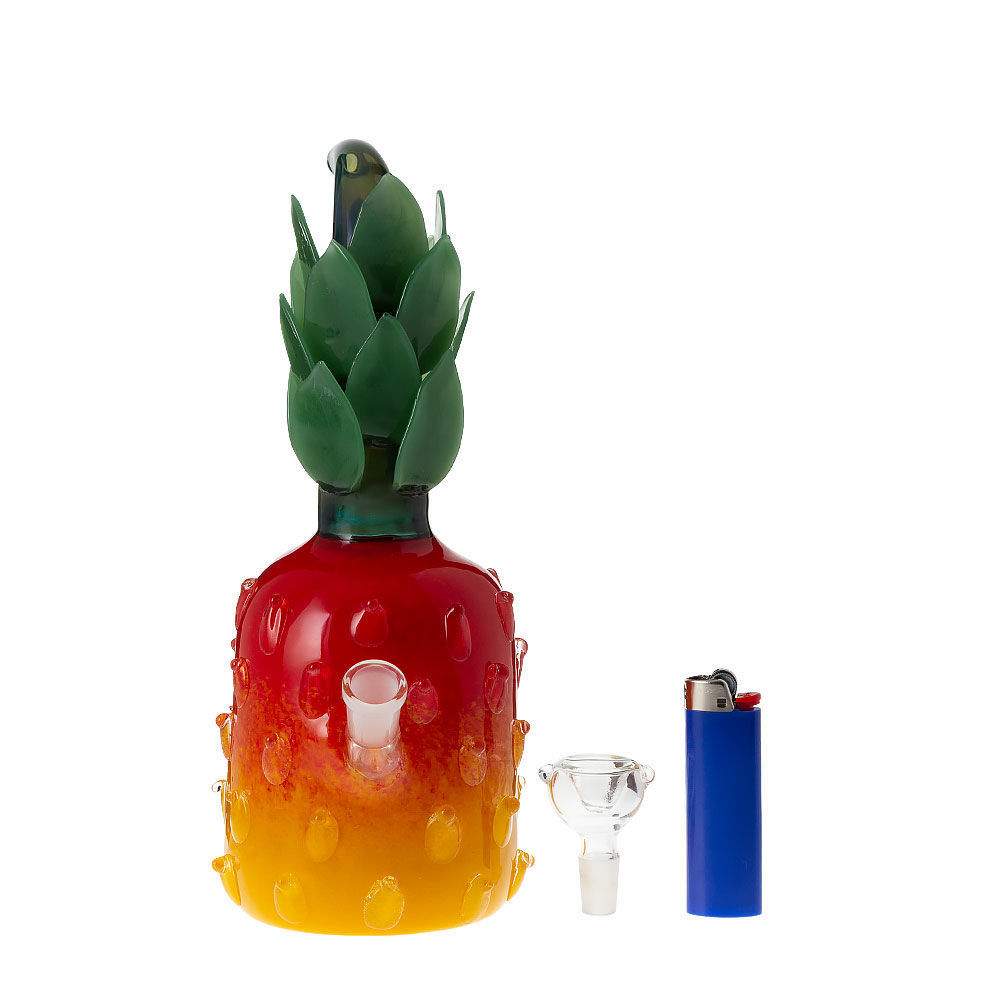 Pineapple Passion 10" Glass Bong Smoking Outlet