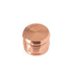 Rose gold 4-piece Sharpstone drum grinder.