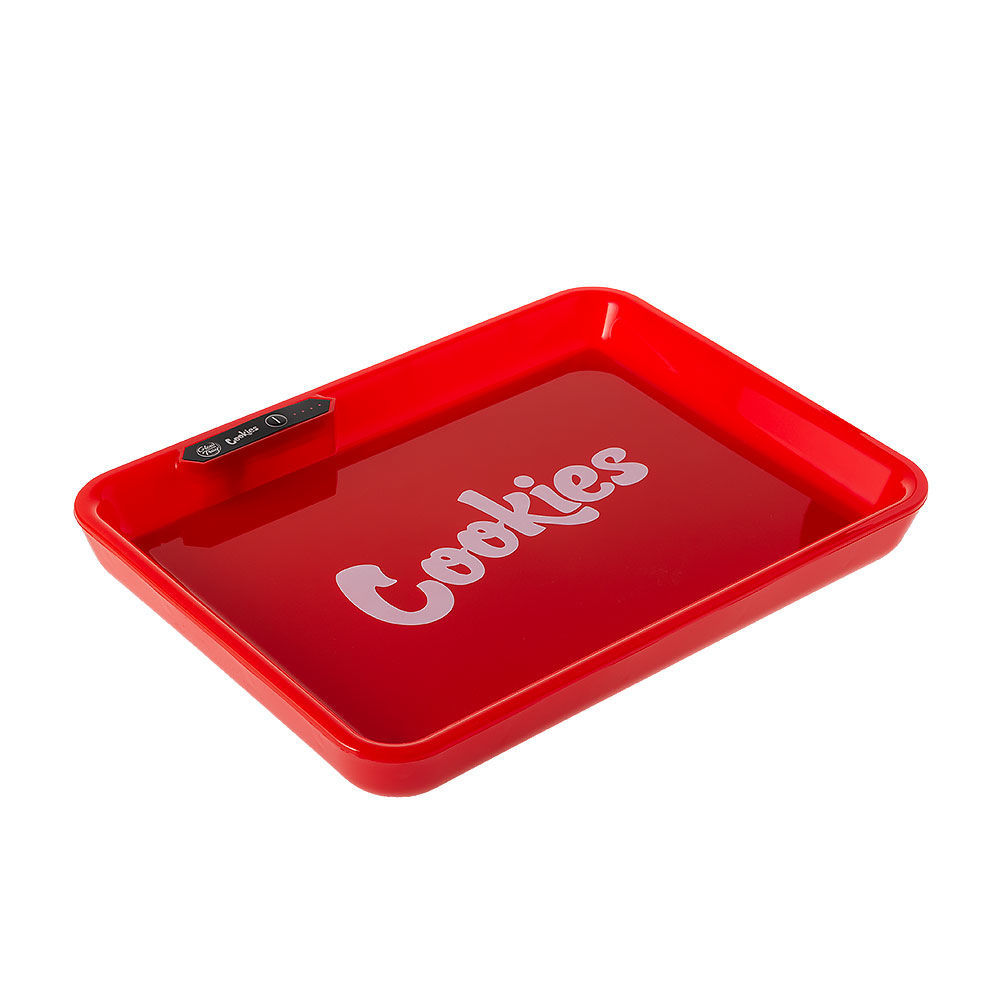 Glow Tray x Cookies LED Rolling Tray Smoking Outlet