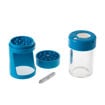 Blue Cookies 4-in-1 Utility Jar w/ grinder & one-hitter