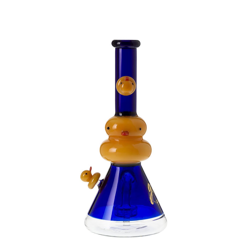 Gili Glass Duck Fam 9" Glass Beaker Bong Smoking Outlet
