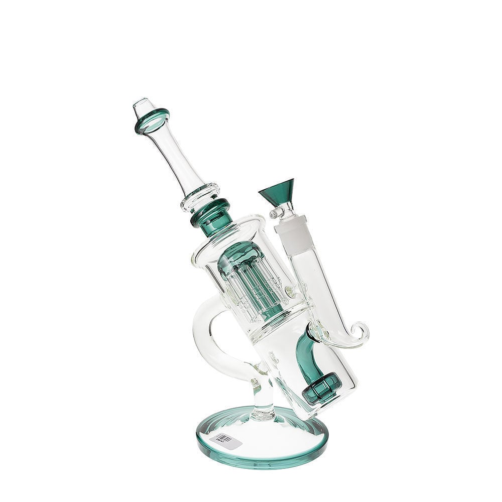 The Telescopic DoublePerc Showerhead Bong Smoking Outlet