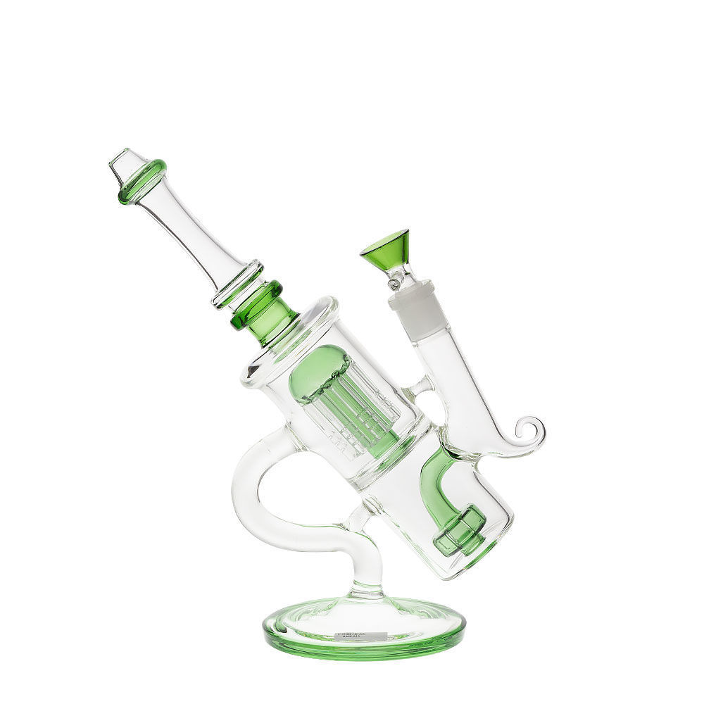 The Telescopic DoublePerc Showerhead Bong Smoking Outlet