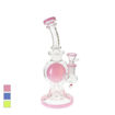 8" Cali Cloudx Pink Disco Ball water pipe