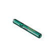 5" teal green Diamond Glass steamroller pipe