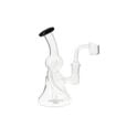 mini recycler dab rig with black accent	
