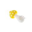 yellow Mushroom Mini Silicone Spoon Pipe