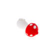 red Mushroom Mini Silicone Spoon Pipe	