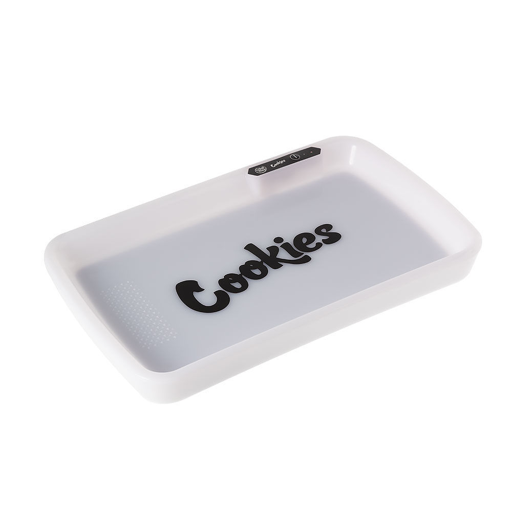 Glow Tray x Cookies LED Rolling Tray Smoking Outlet
