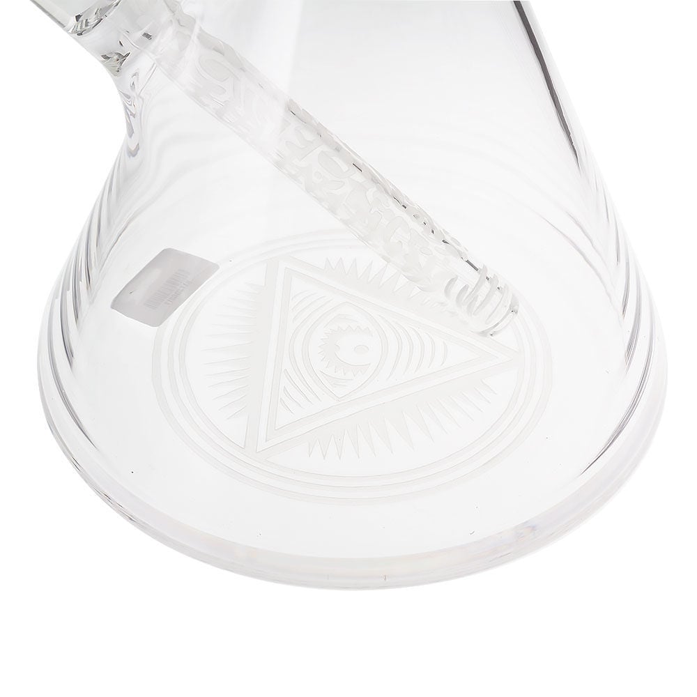 Illuminati Glass The Alchemist Etched 18" Beaker Bong Smoking Outlet