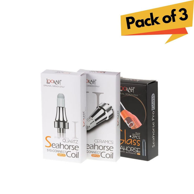 Lookah Seahorse Pro – 3pc Accessories & Coils Pack	