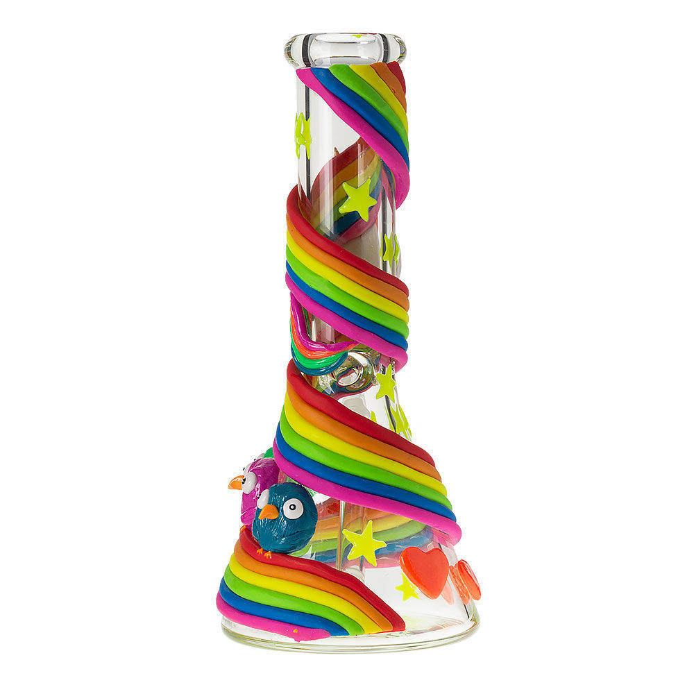 Unicorn Magic 12" Thick Glass Beaker Bong Smoking Outlet