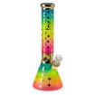 Gili Glass – Rainbow Ombre 13.5" Beaker Bong