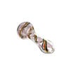 Rasta Swirl – 4.25" Pyrex Glass Spoon Pipe